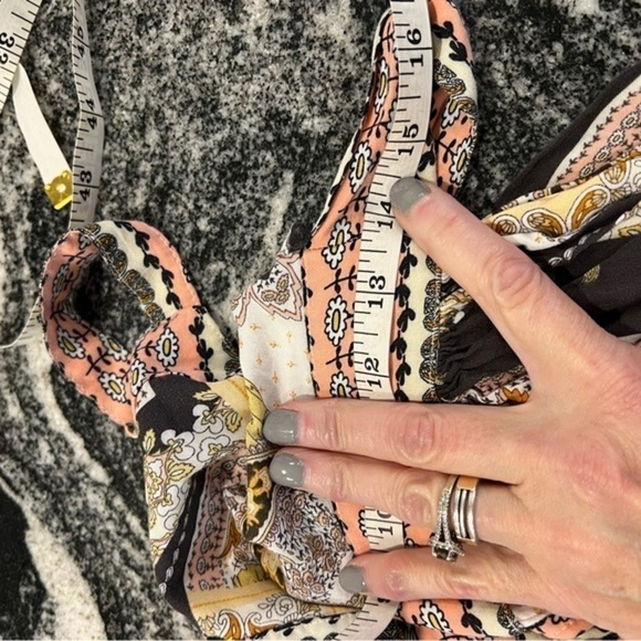 Matilda Jane Multi Pattern Patchwork Summer Empire Waist Maxi Dress with Pockets - Picture 11 of 15